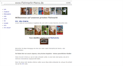Desktop Screenshot of flohmarkt-mainz.de